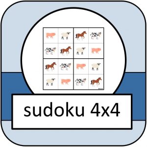 sudoku 4x4 dieren 2